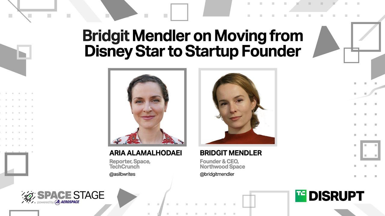 New video by TechCrunch: Bridgit Mendler on moving from Disney star to founding startup Northwood | TechCrunch Disrupt 2024#Bridgit #Mendler #moving #Disney #star #founding #startup #Northwood #TechCrunch #Disrupt