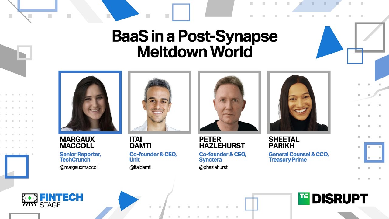 New video by TechCrunch: Post-Synapse meltdown, this is the state of the banking-as-a-service industry | TC Disrupt 2024#PostSynapse #meltdown #state #bankingasaservice #industry #Disrupt