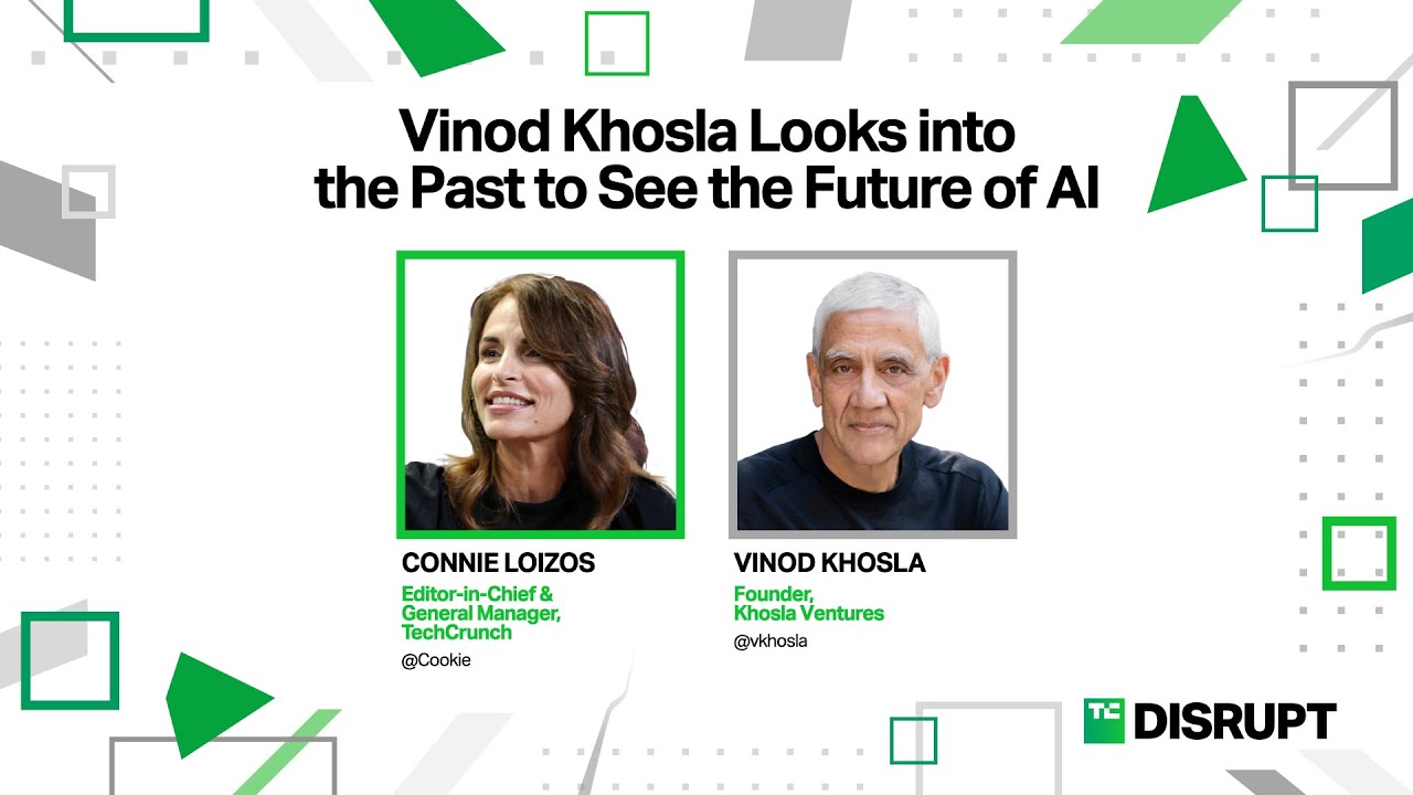 New video by TechCrunch: Vinod Khosla, legendary VC, looks into the past to see the future of AI | TechCrunch Disrupt 2024#Vinod #Khosla #legendary #future #TechCrunch #Disrupt