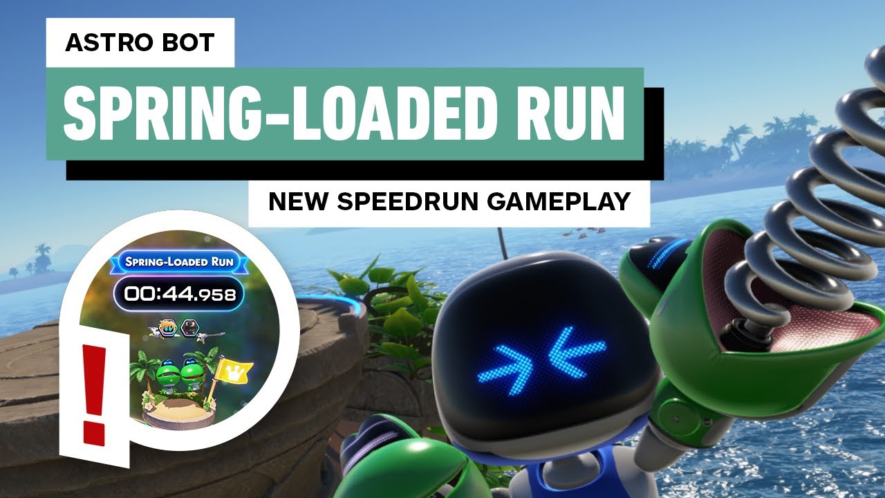 New video by IGN: Astro Bot: Spring-Loaded Run Gameplay (44.958 Speedrun)#Astro #Bot #SpringLoaded #Run #Gameplay #Speedrun