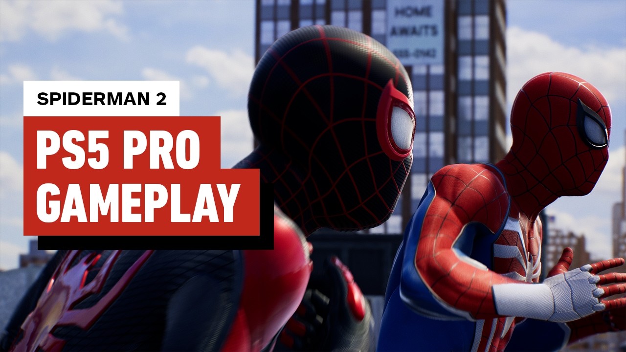 New video by IGN: Spider-Man 2 PS5 Pro Gameplay: Fidelity Pro vs Performance Pro#SpiderMan #PS5 #Pro #Gameplay #Fidelity #Pro #Performance #Pro