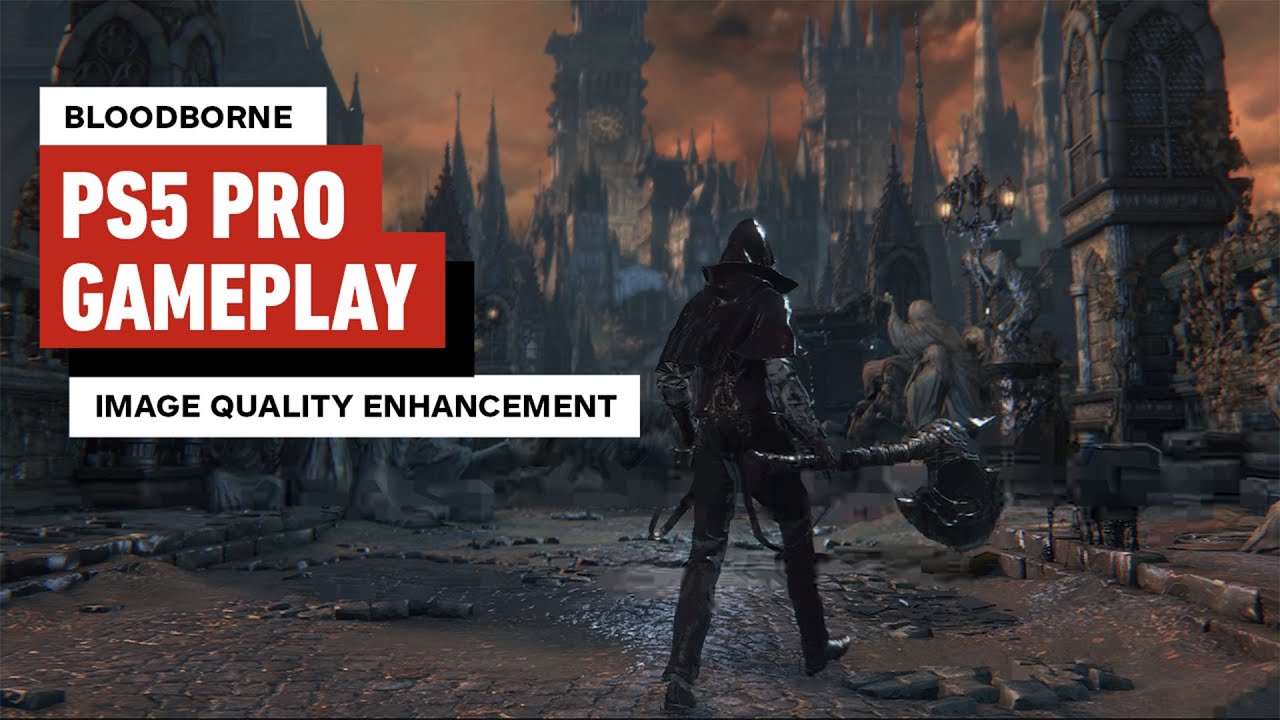 New video by IGN: Bloodborne PS5 Pro Gameplay: Image Quality Enhancement#Bloodborne #PS5 #Pro #Gameplay #Image #Quality #Enhancement