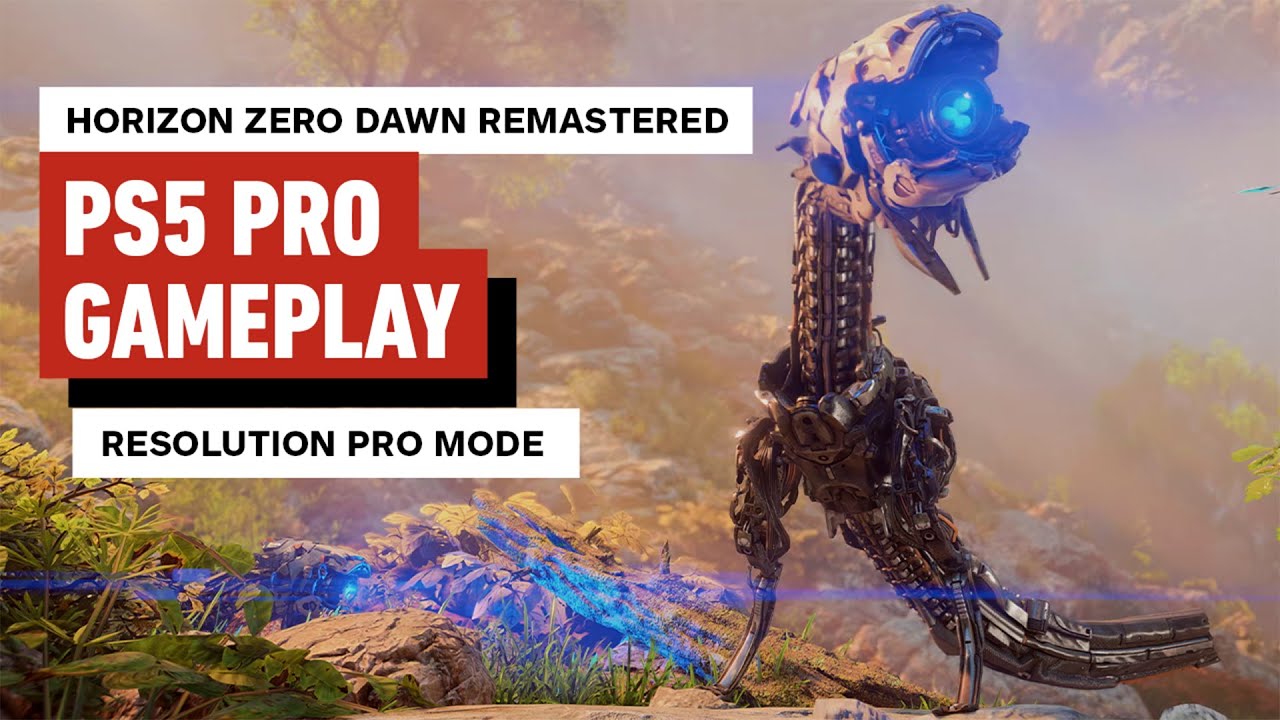 New video by IGN: Horizon Zero Dawn: Remastered – 20 Minutes of PS5 Pro Gameplay | Resolution Mode#Horizon #Dawn #Remastered #Minutes #PS5 #Pro #Gameplay #Resolution #Mode