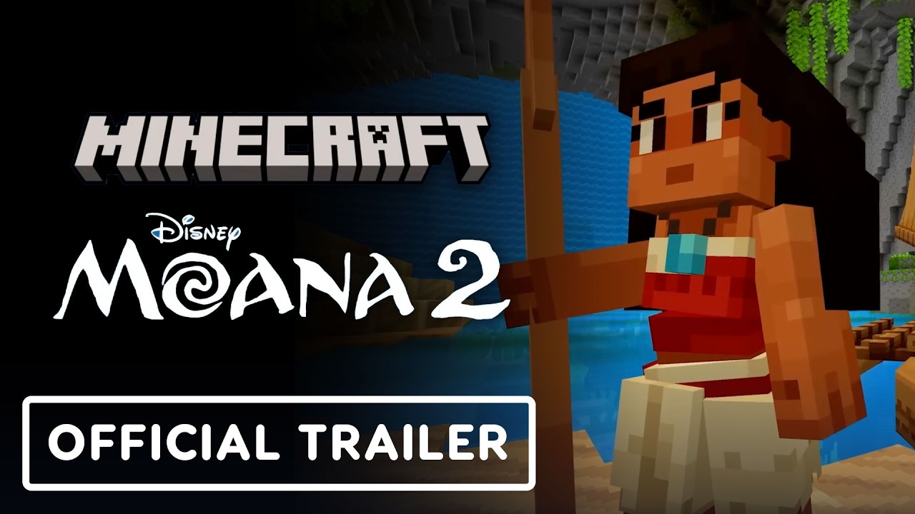 New video by IGN: Minecraft x Moana 2 – Official DLC Trailer#Minecraft #Moana #Official #DLC #Trailer