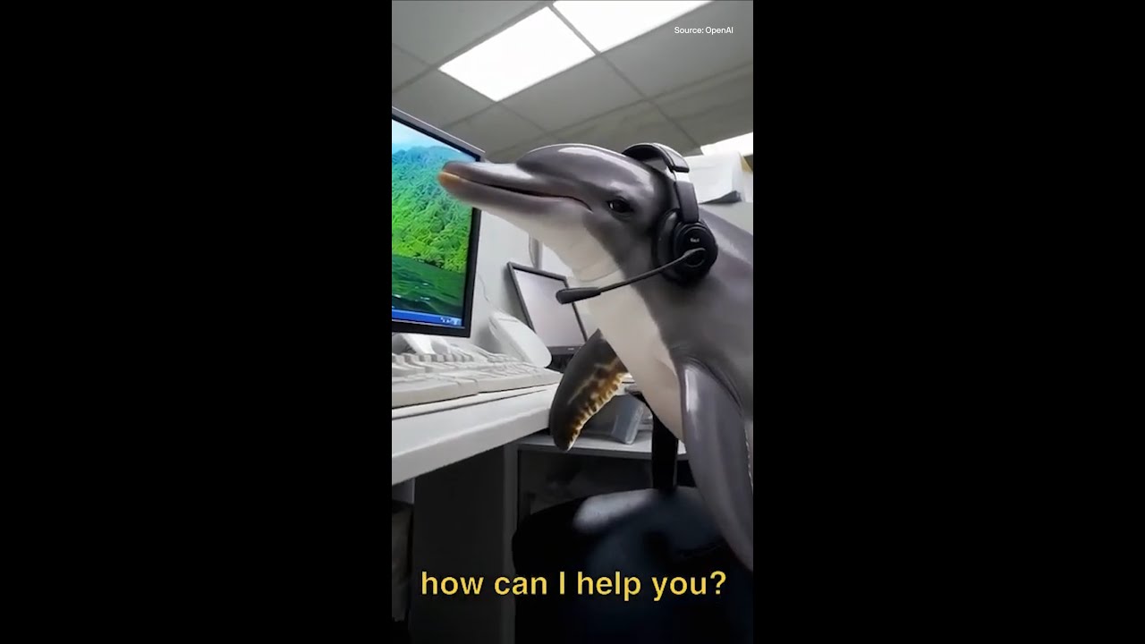 New video by TechCrunch: A Day in the Life of the Dolphin Co-Worker · Made by Liana Paberza with OpenAI’s Sora | TechCrunch#Day #Life #Dolphin #CoWorker #Liana #Paberza #OpenAIs #Sora #TechCrunch