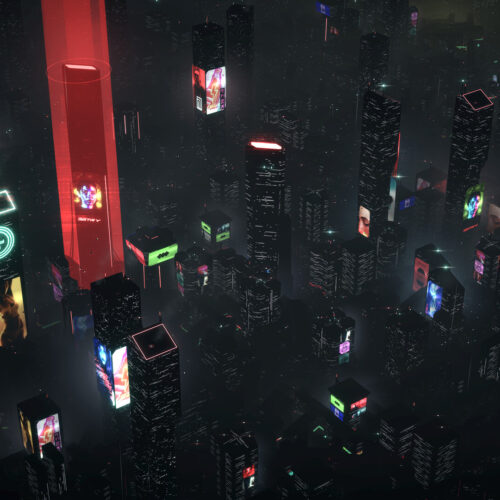 Dystopika is a beautiful cyberpunk city builder without the ugly details