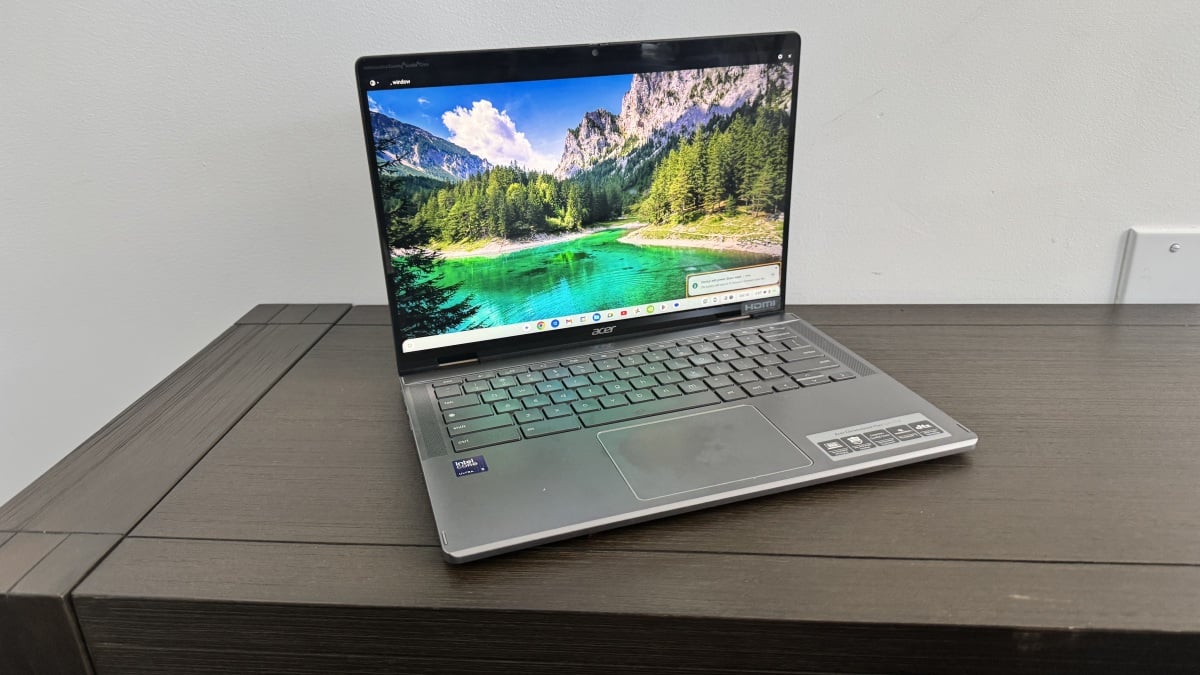 Acer Chromebook Plus Spin 714 review: Google Gemini practically lives here rent free