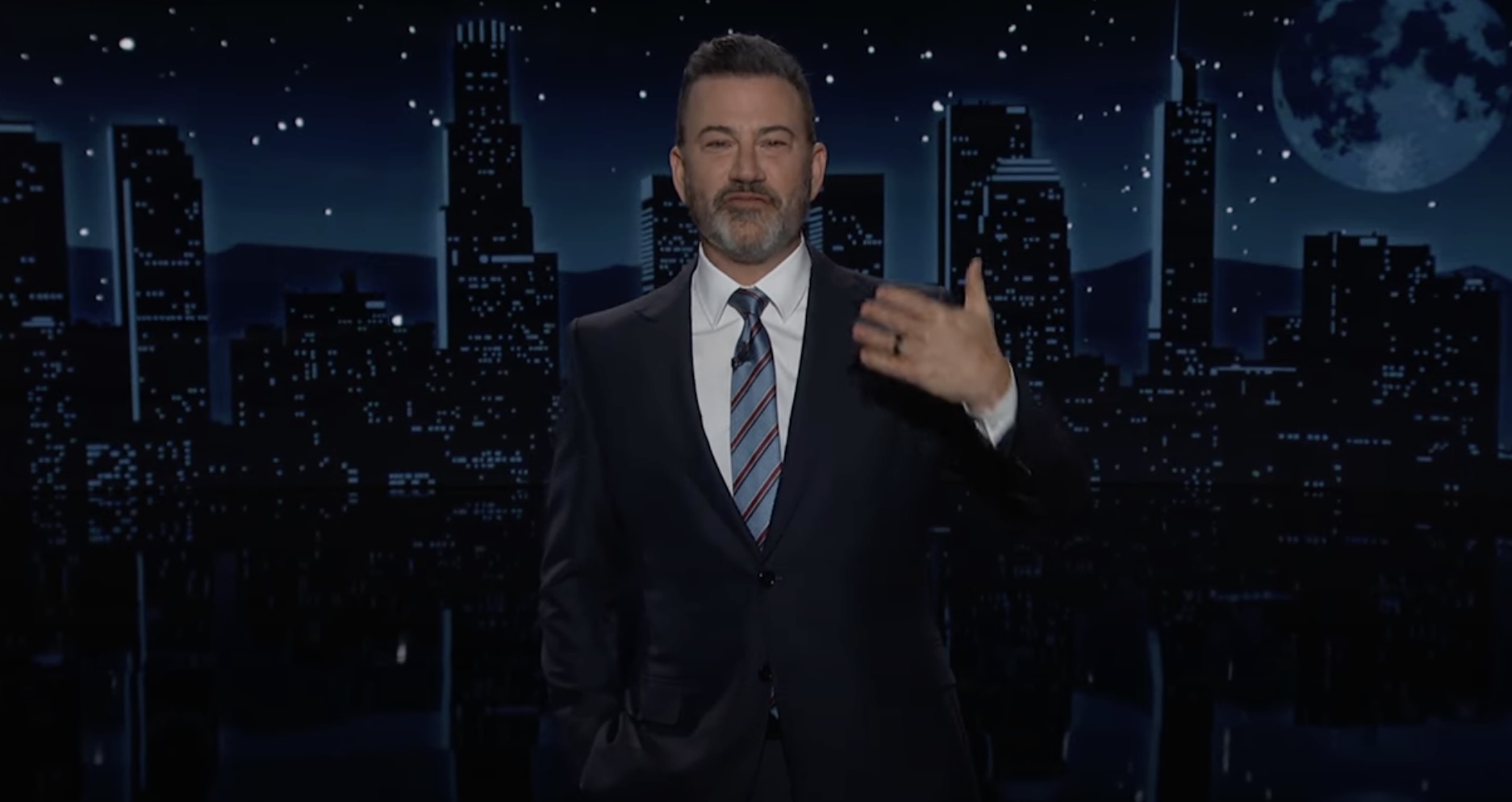 Jimmy Kimmel Chokes Up After “A Terrible Night”, Compares Donald Trump To Emperor From ‘Star Wars’